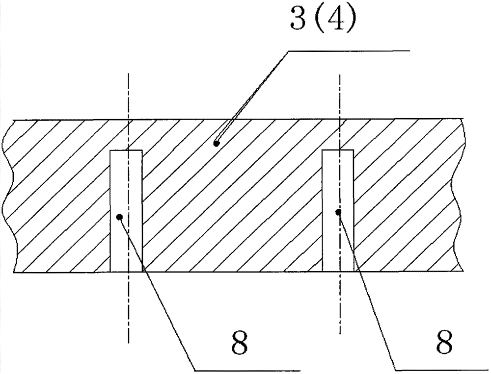 Oil deposit percolation experimental model for measuring multi-phase fluid saturation distribution and measuring method