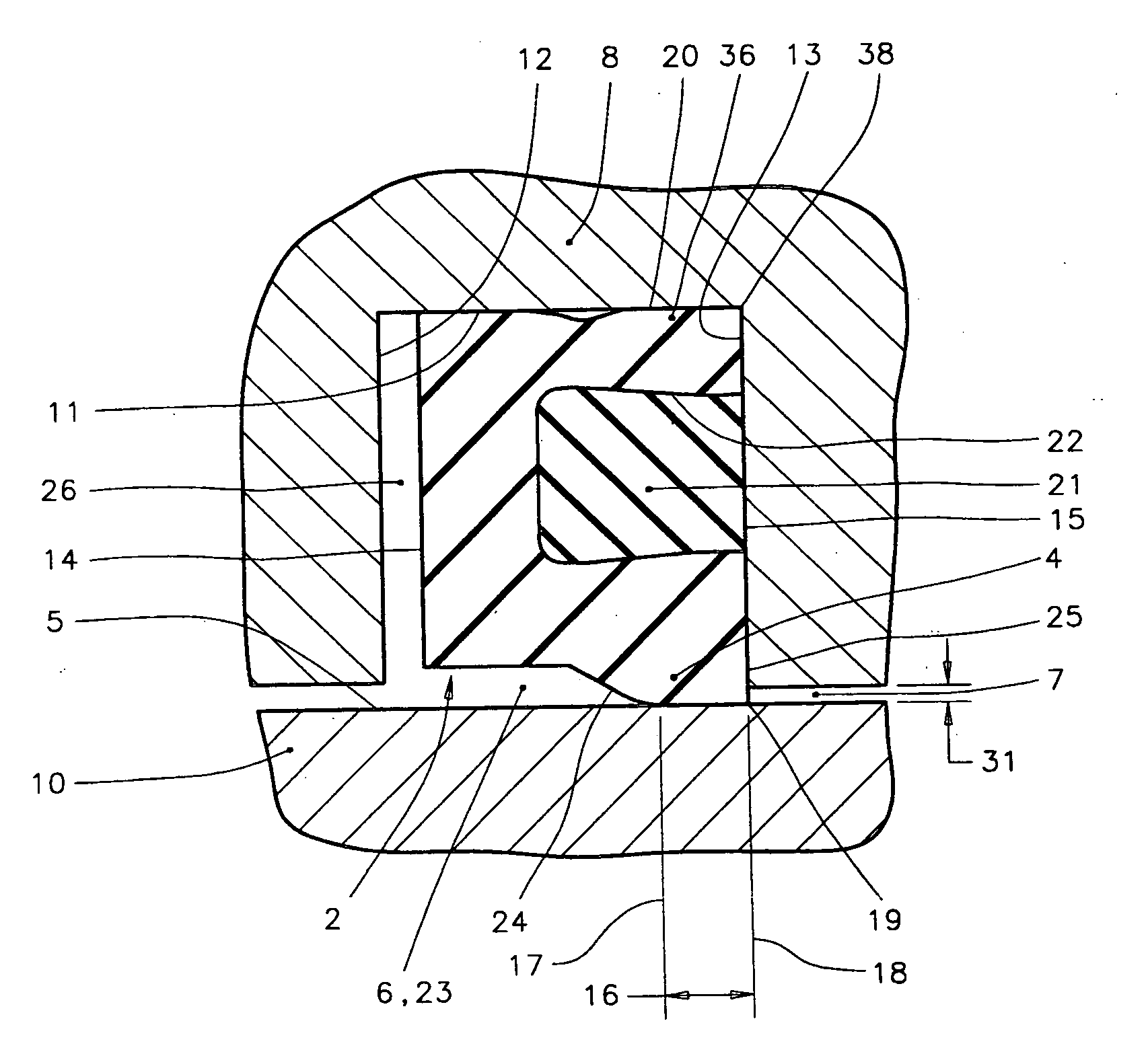 Low torque hydrodynamic lip geometry for bi-directional rotation seals