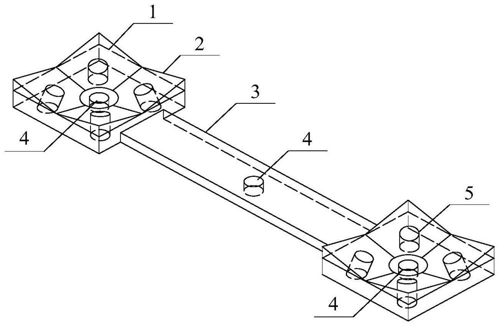 Grouting anchor rod cable combined beam for advanced supporting of deep broken surrounding rock and support method