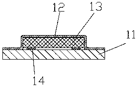 Packaging structure of flip chip type filter