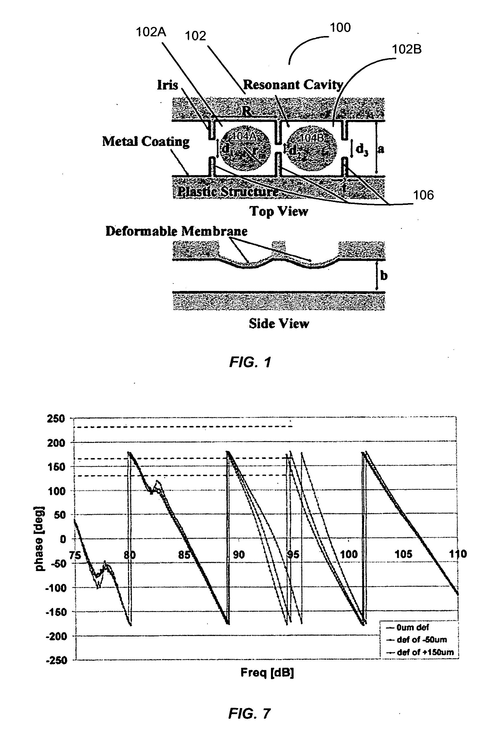 Waveguide-based MEMS tunable filters and phase shifters