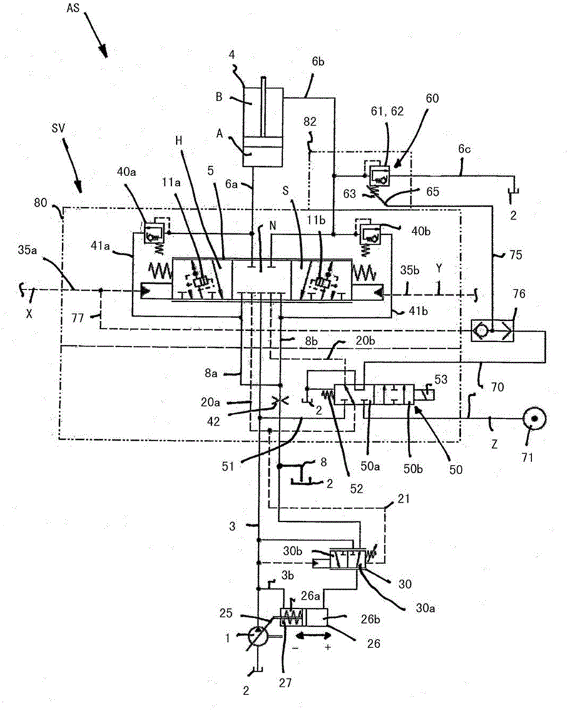 Control Valve Device With A Float Position