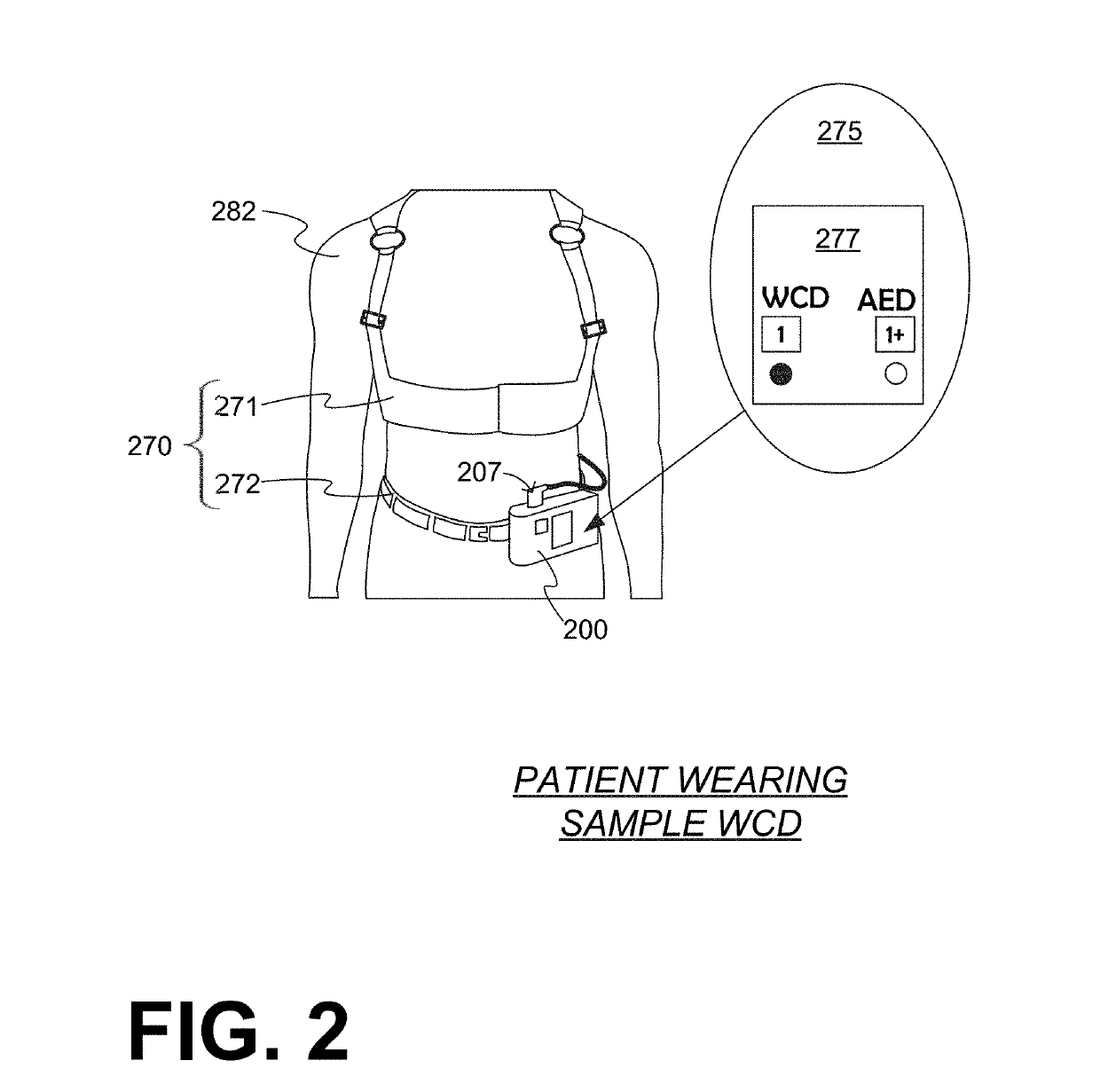 Wearable cardioverter defibrillator (WCD) system having wcd mode and also aed mode
