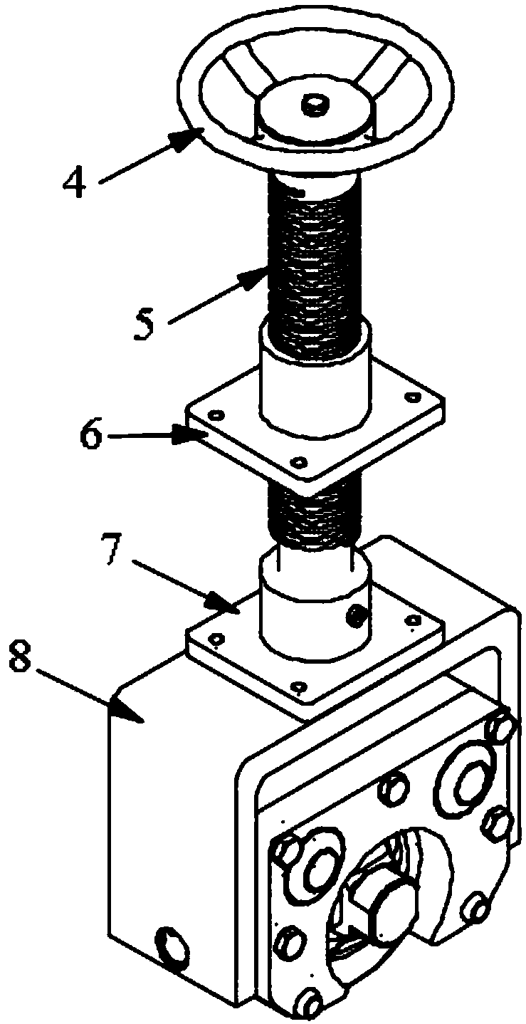 A double-curvature plate roll forming device