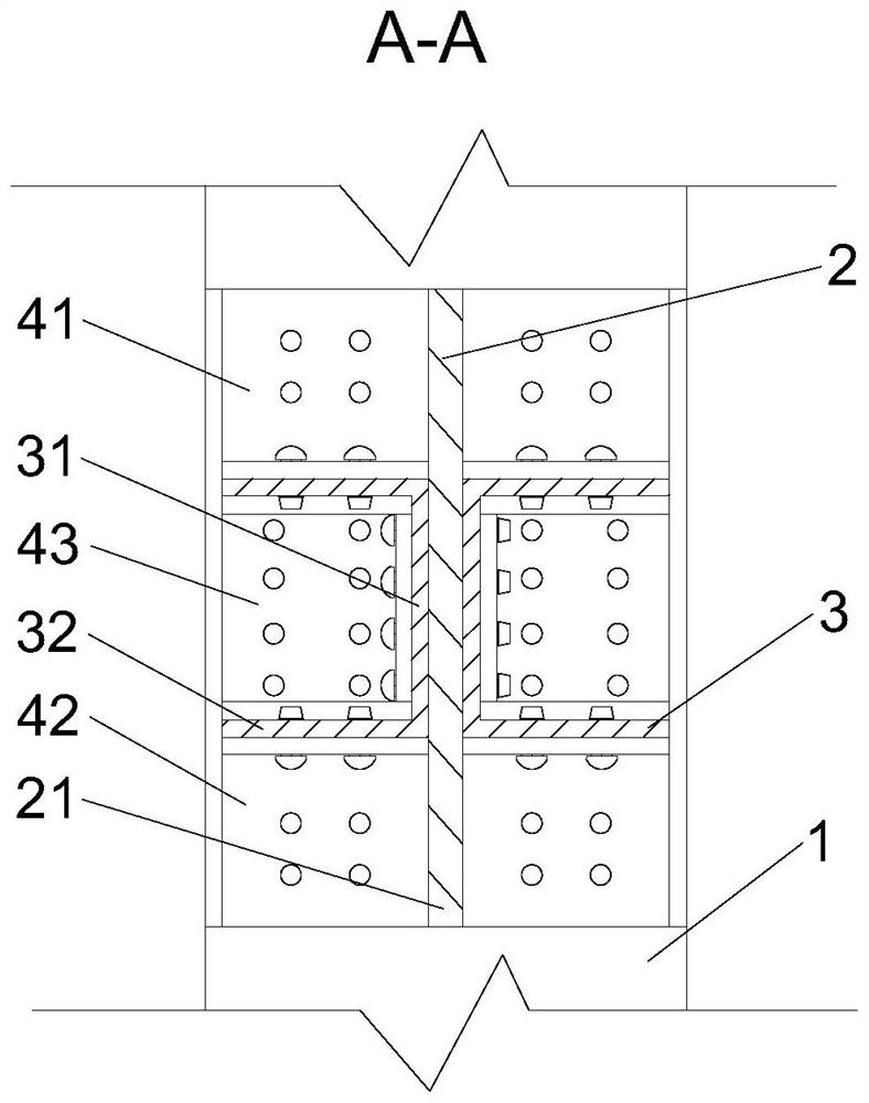Novel assembly type aluminum alloy anti-seismic frame structure