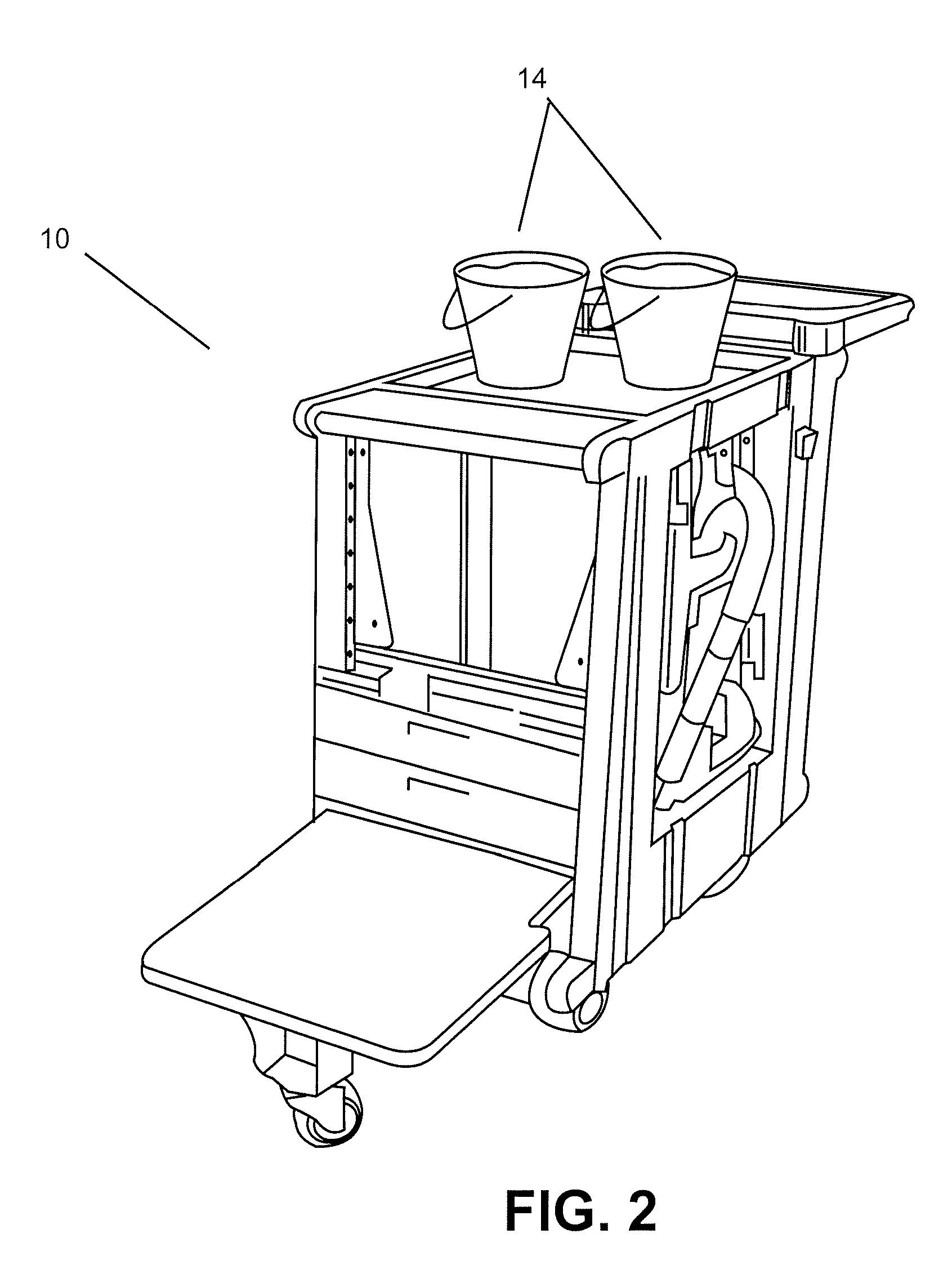 Patient room cleaning system and method