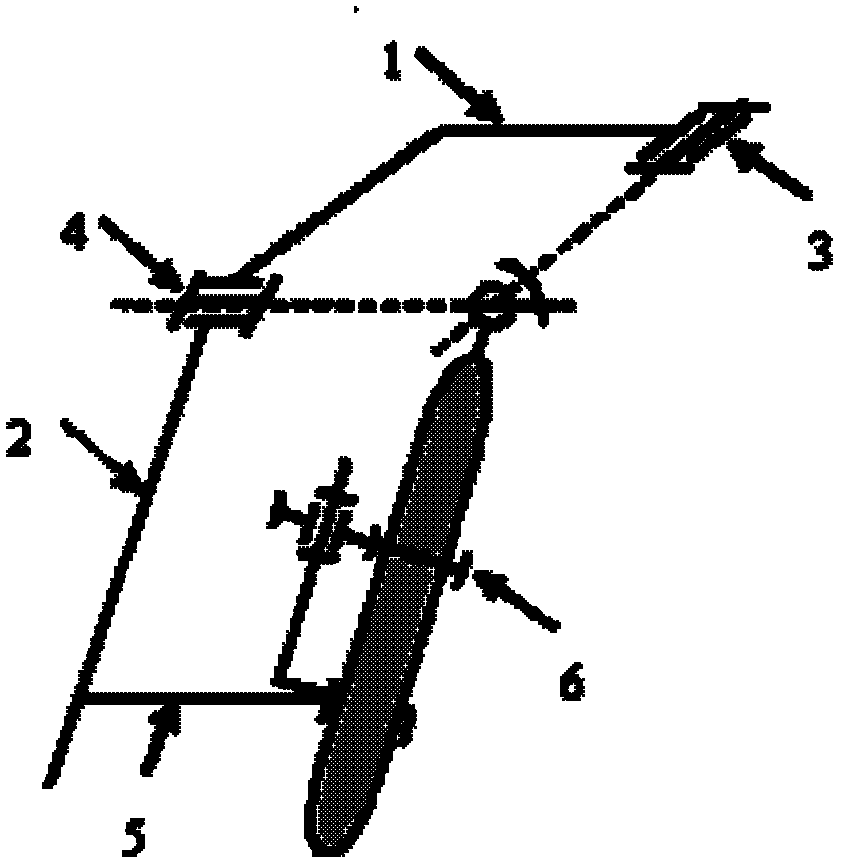 Wearable exoskeleton mechanism for detecting movement information of hip joints of human lower limbs