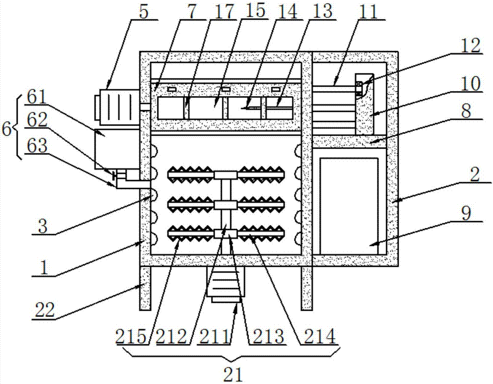 Medical waste liquid treatment device and treatment method