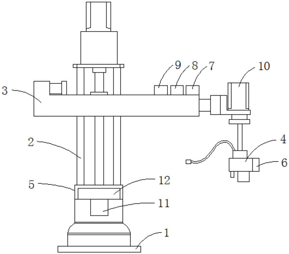 Cylindrical coordinate type robot