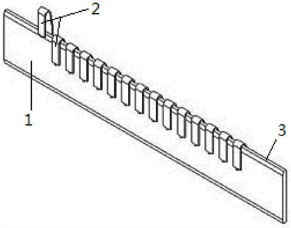 Method for inhibiting opening sizes of U-shaped armatures