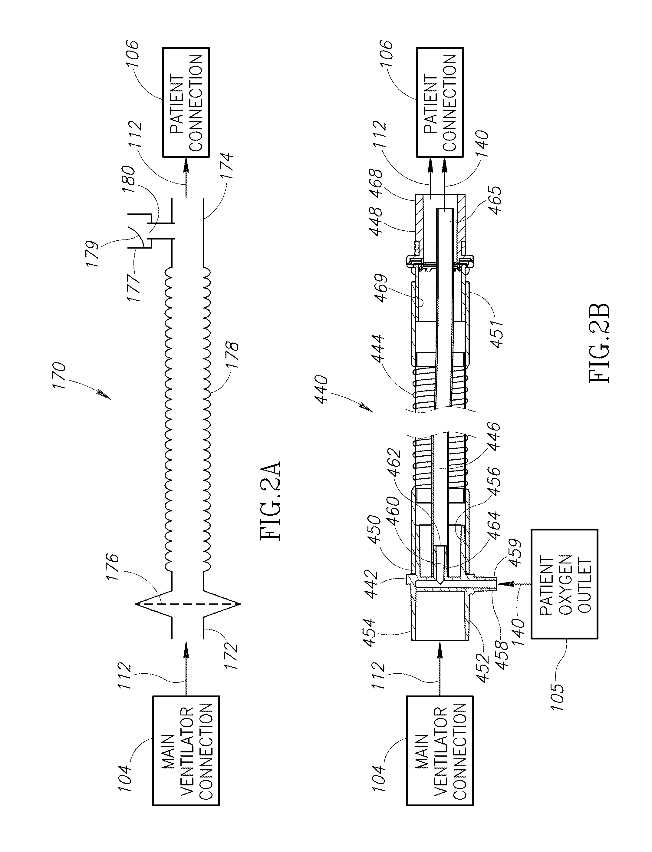 Ventilator with integrated oxygen production
