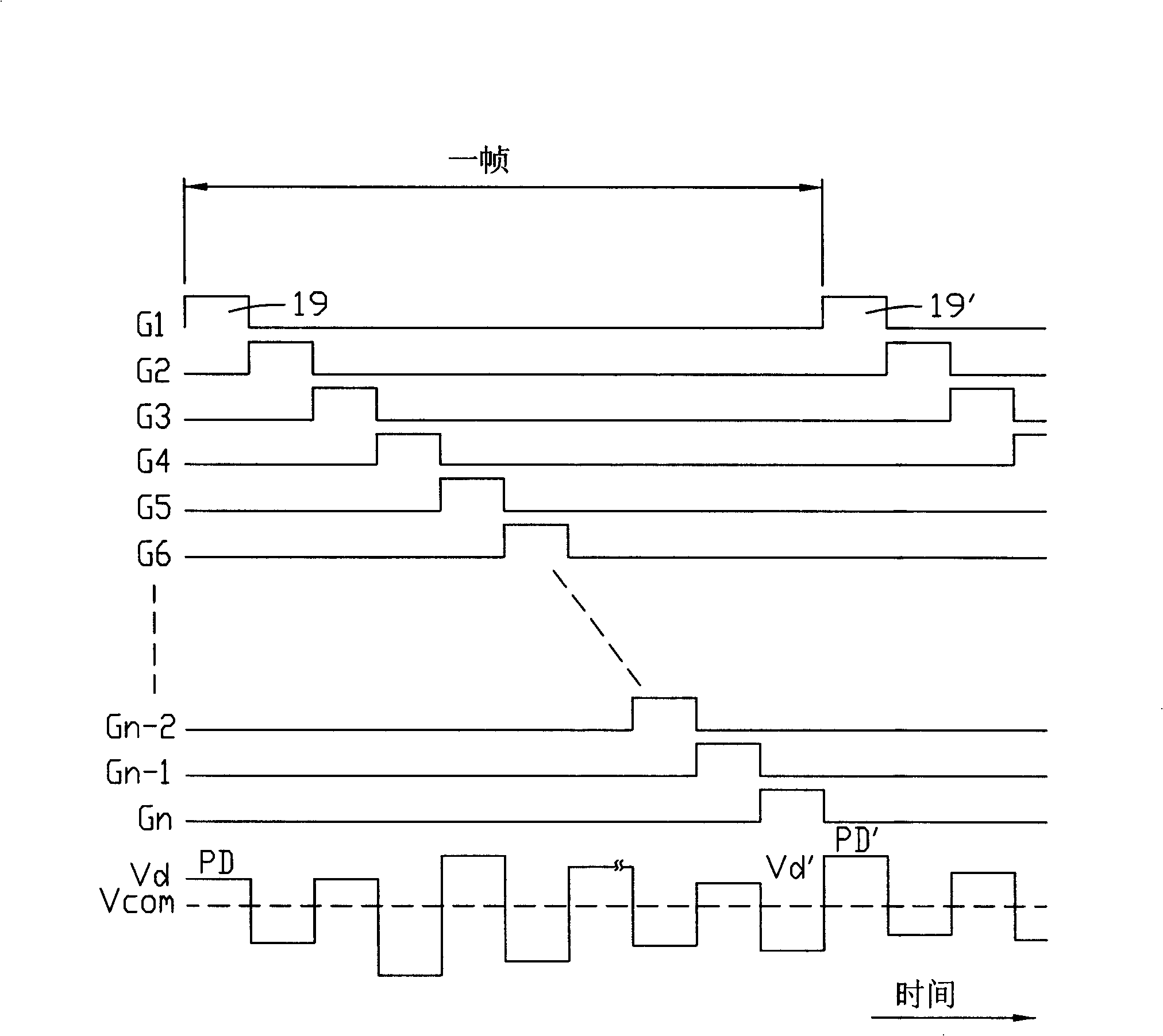 Liquid crystal display panel and drive method thereof