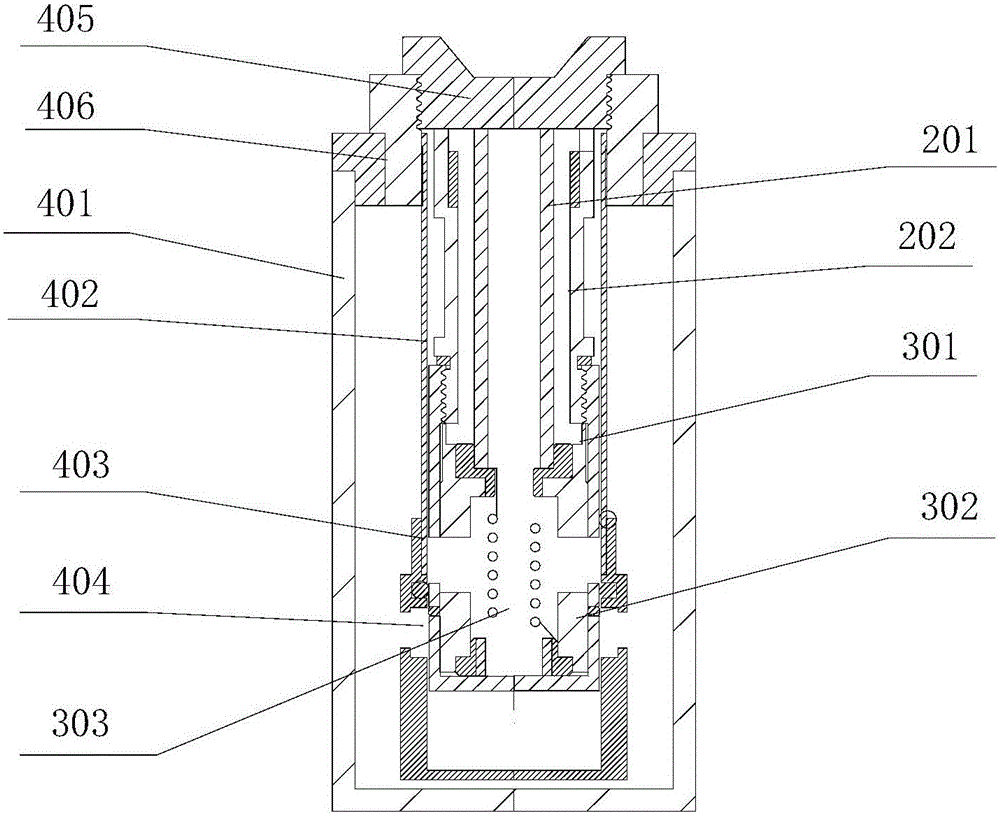 Upward-core-outputting enclosed electronic cigarette atomizer and disposable liquid storage bottle component