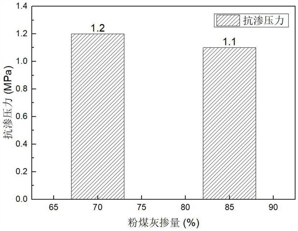 Industrial solid waste polymer anti-seepage and anti-freezing material and preparation method thereof