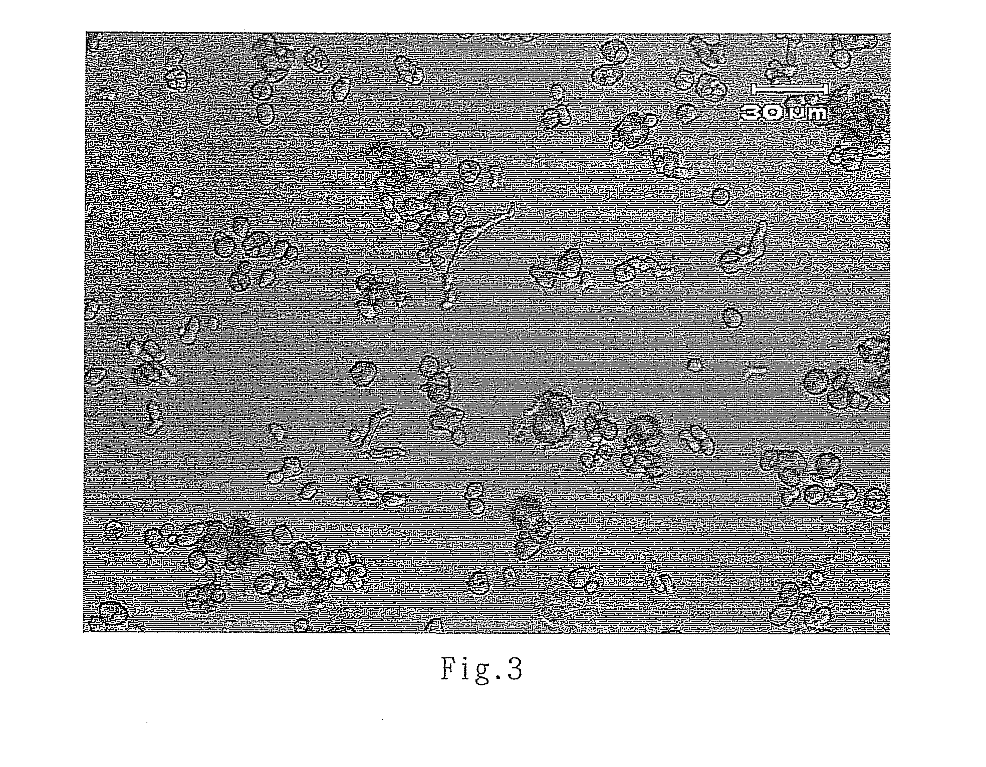 Method of producing starch having high-less digestible starch content
