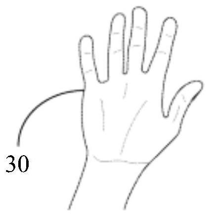 Method and device for adjusting control display gain of gesture-controlled electronic device