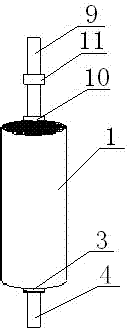 Plastic-aluminum film packed cylindrical lithium ion battery and making method thereof