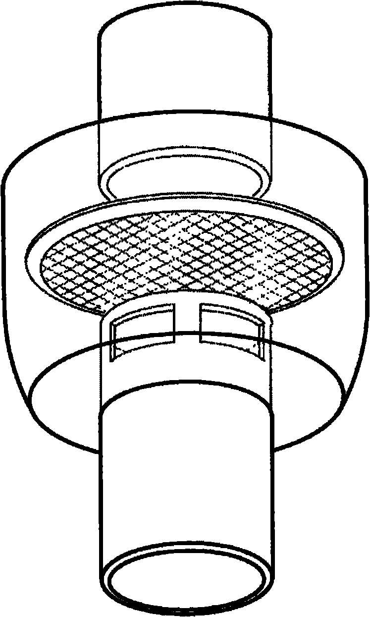 Device for quickly positioning tracheal vessel by colorimetric method