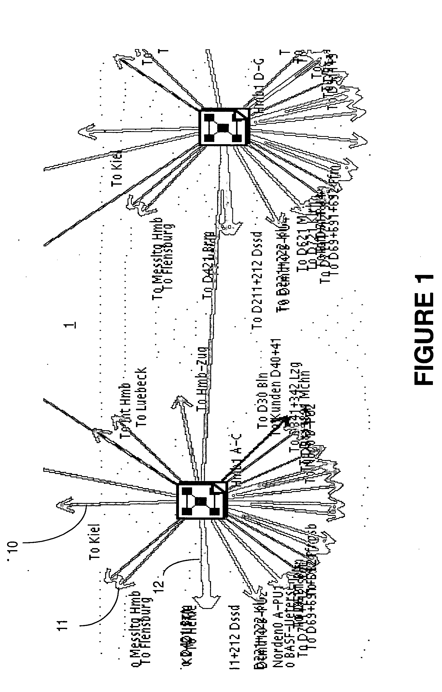 Multiple link connector list