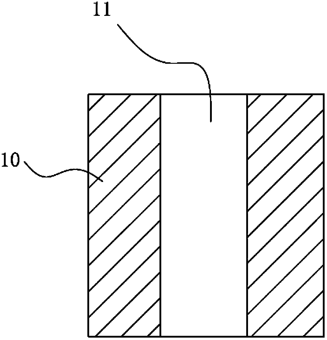 Structure for monitoring etching back depth and monitoring method