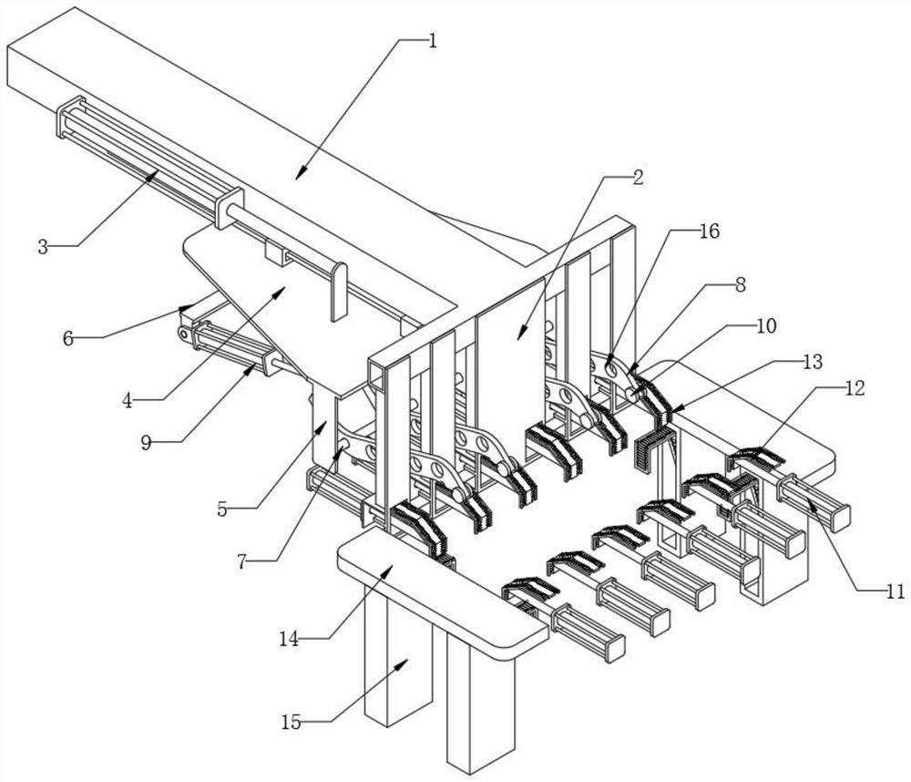 Downward folding type carton pasting machine paper separator