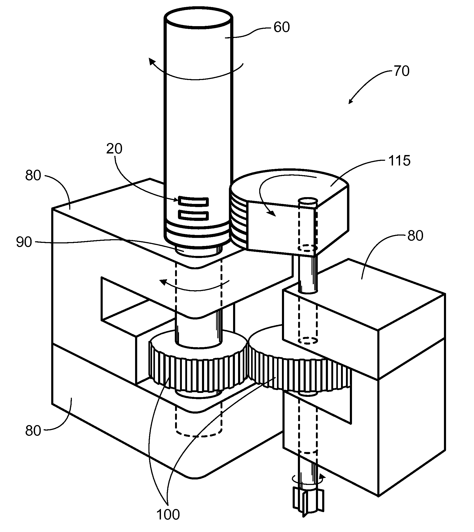 Rotary method for forming a vaginal applicator
