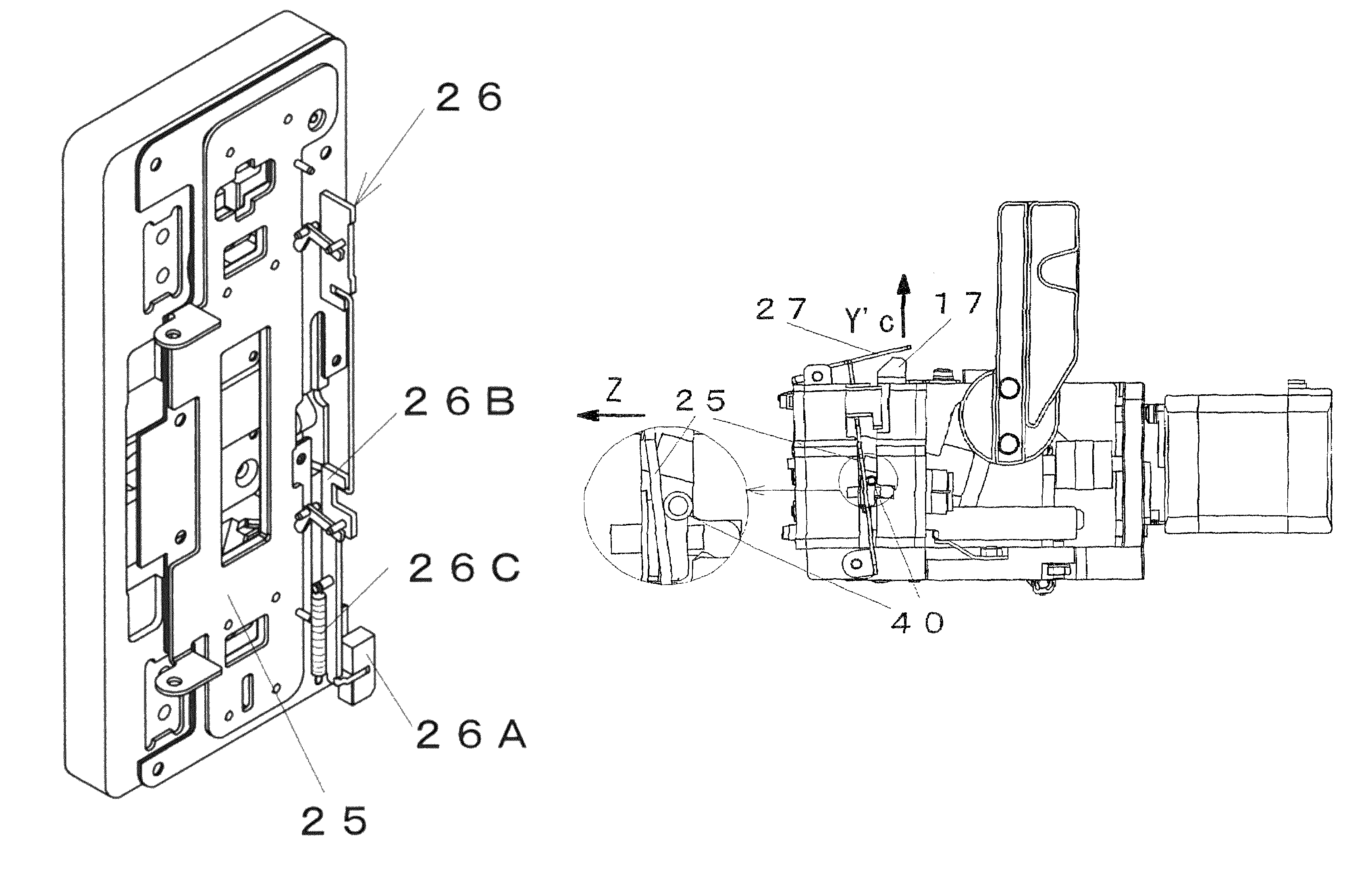 Tubing misload detection mechanism for an infusion pump