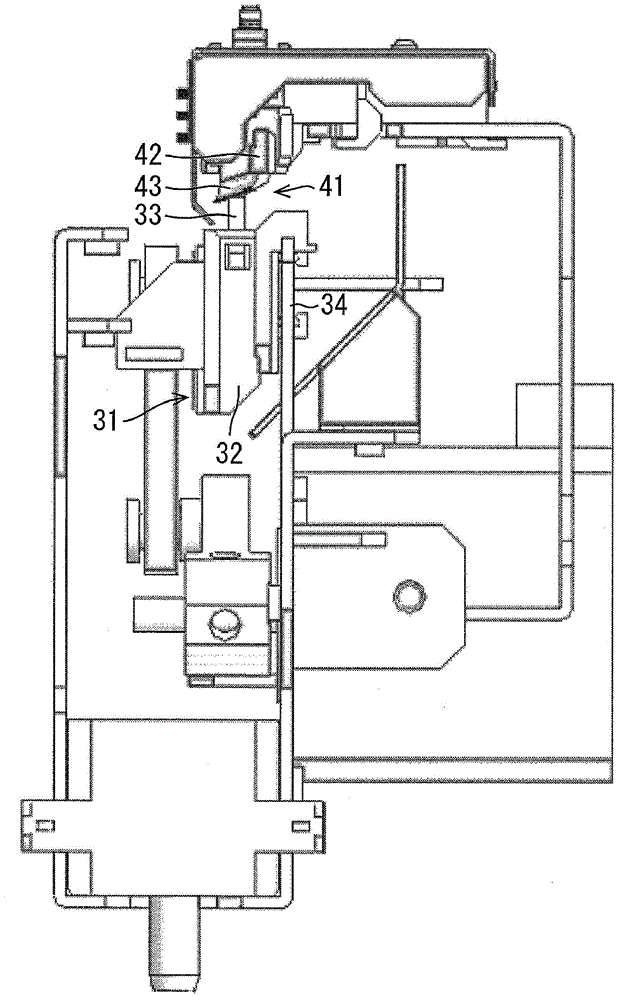 Liquid wiping-off device and ink-jet printing device