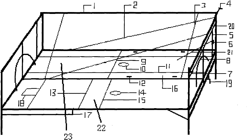 multifunctional nursing bed