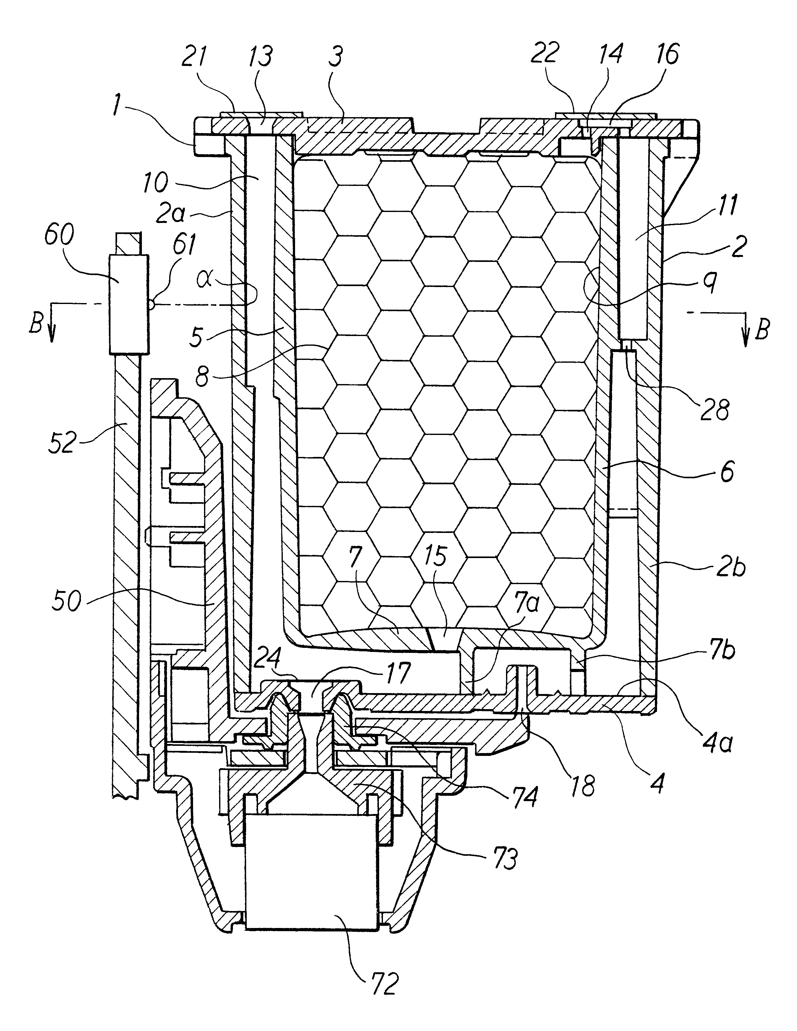 Ink cartridge and remaining ink volume detection method