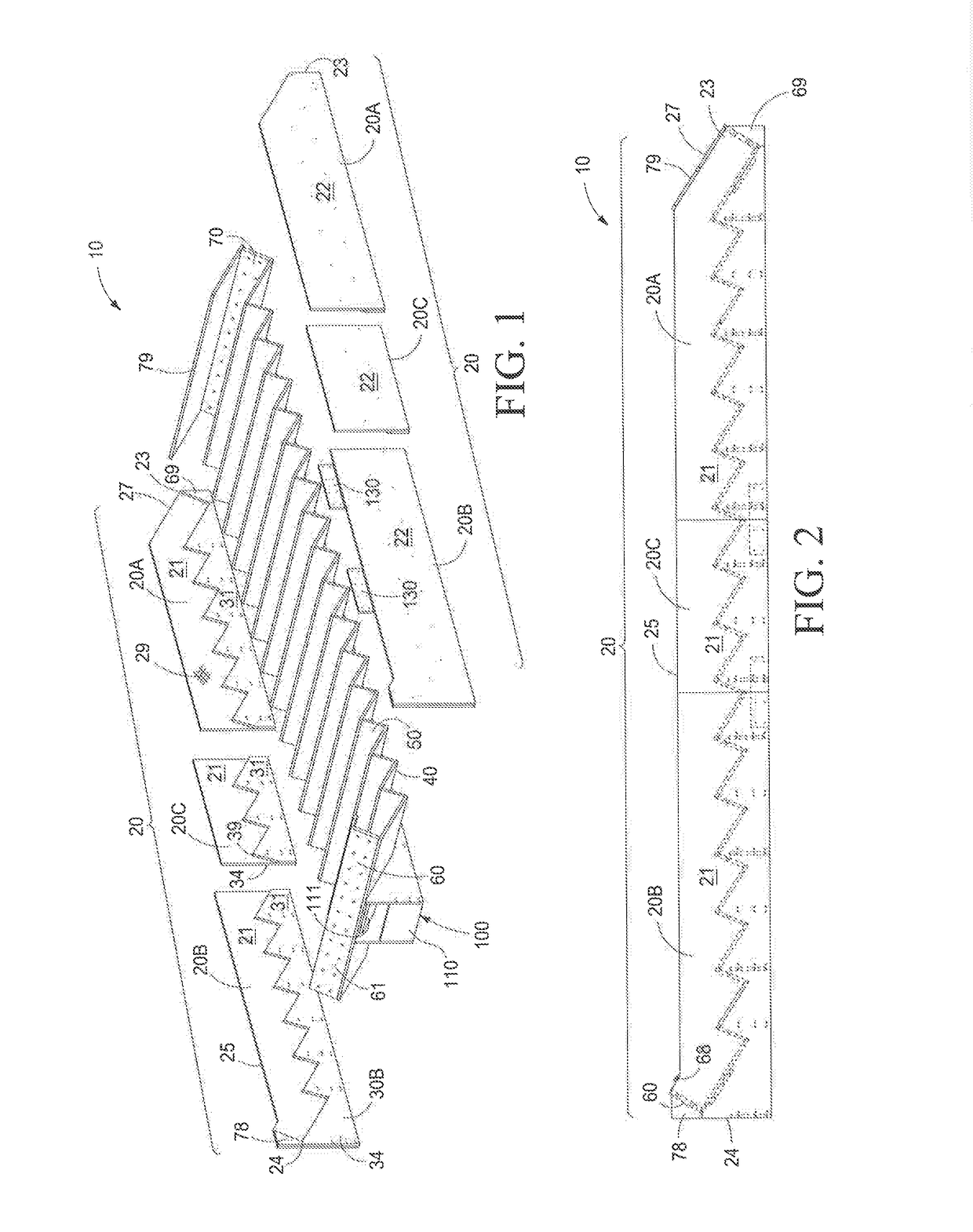 Method and apparatus for production of precision precast concrete flights of stairs