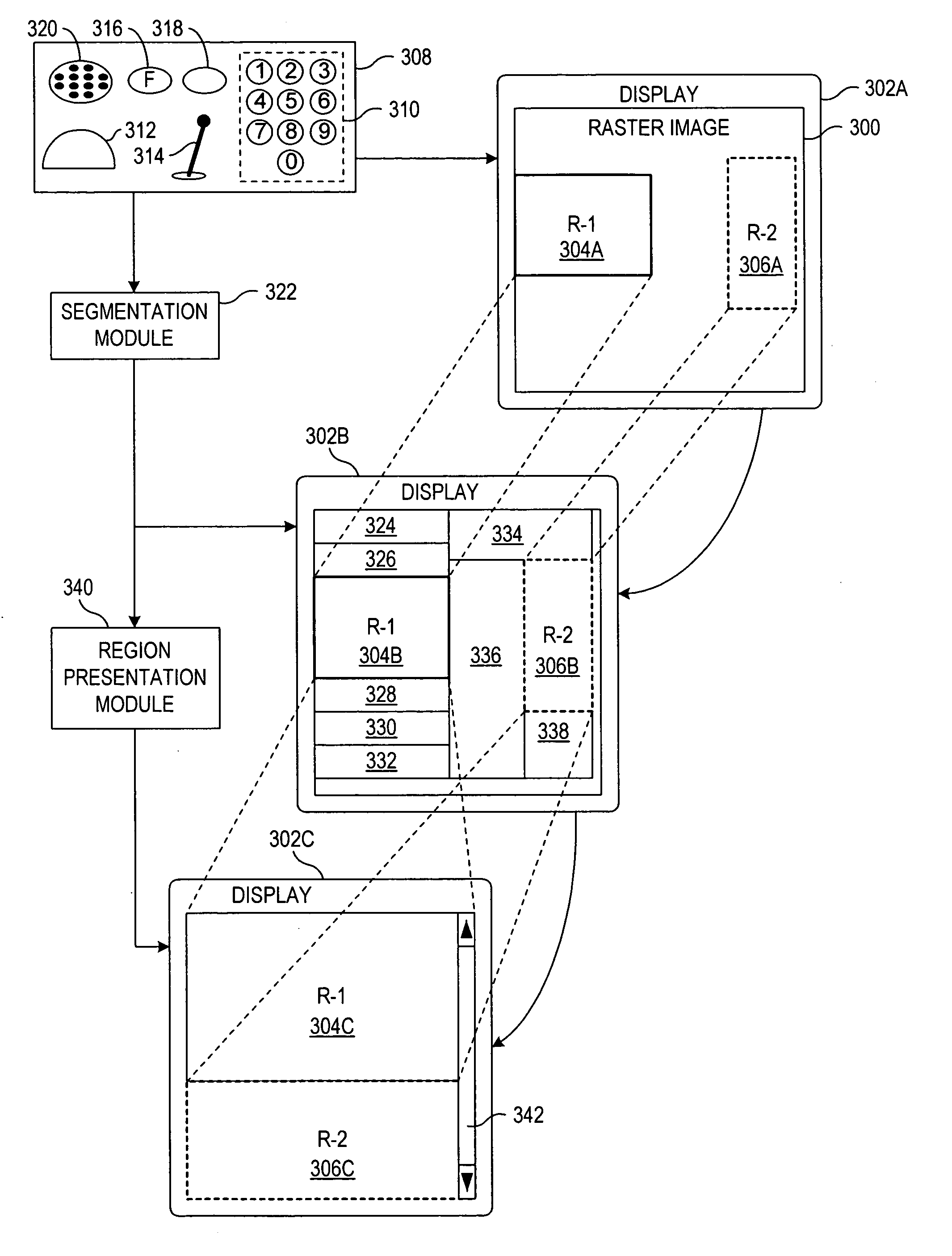 System and method for facilitating the presentation of content via device displays