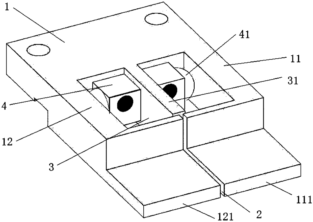 Piezoelectric stack driven nano pliers