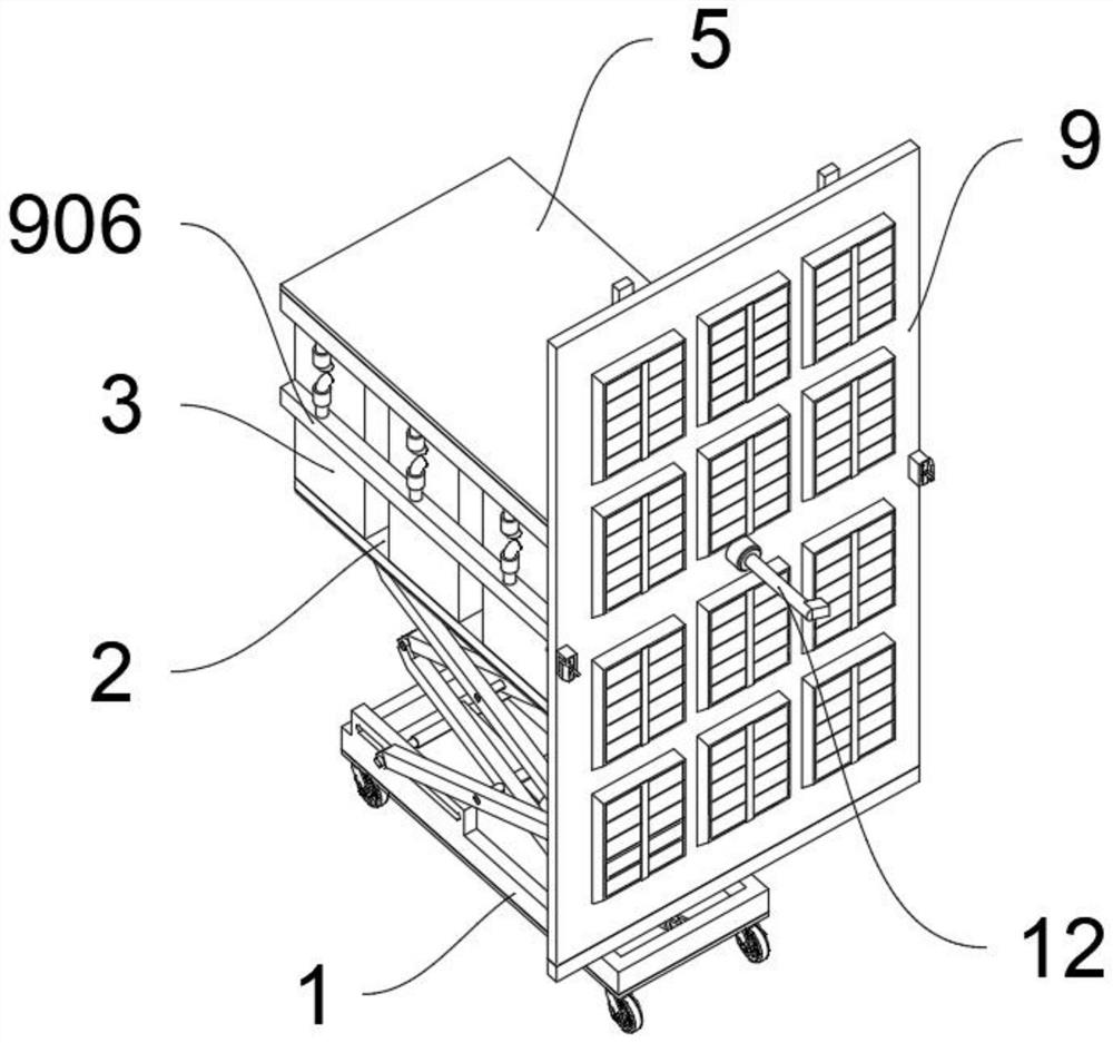 High-frequency negative pressure type dust collection device based on electric power and multi-application equipment cleaning