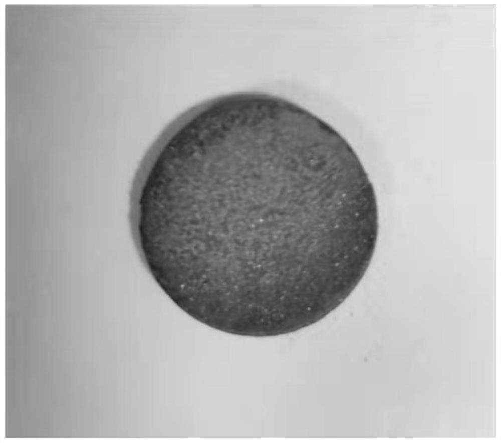 Preparation method of multi-component alloy electrode material