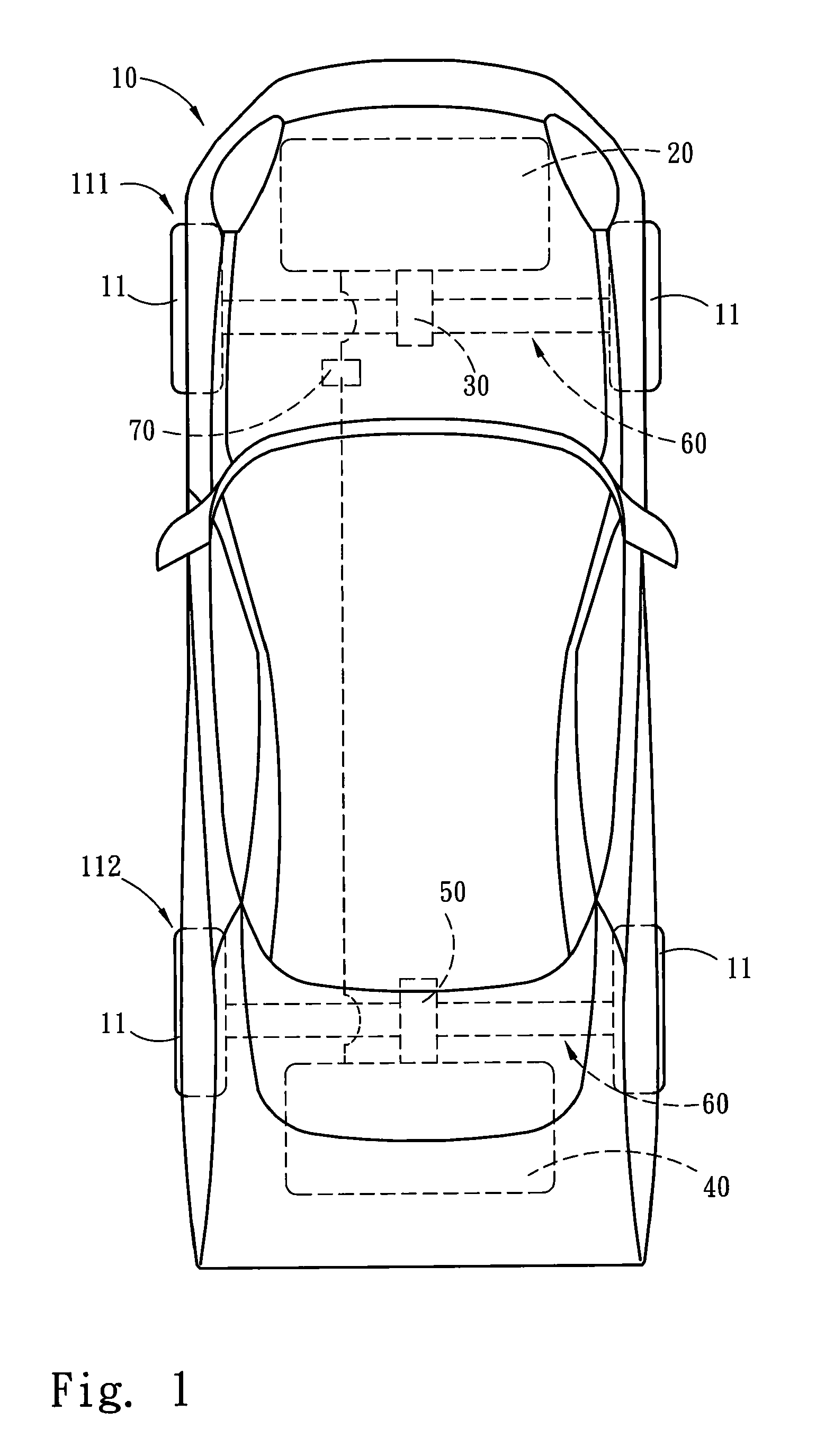 Multi-power output device for vehicle driving systems