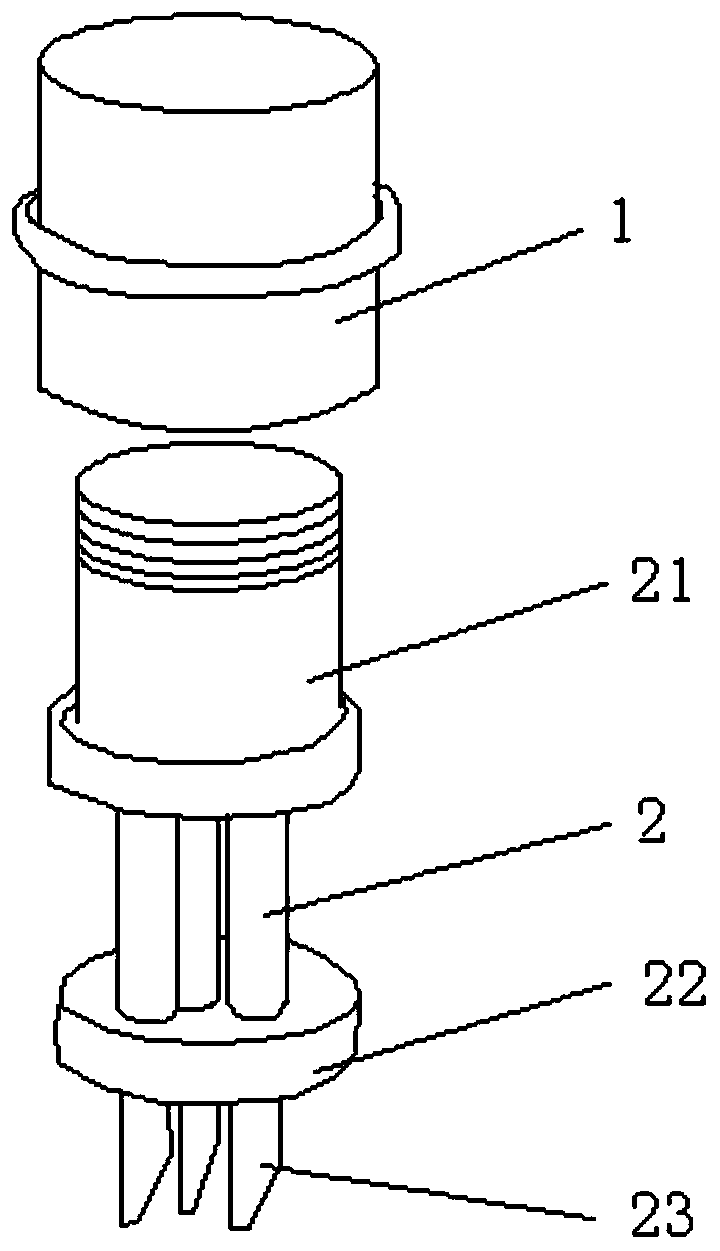 A 400-volt open-type current transformer assembly