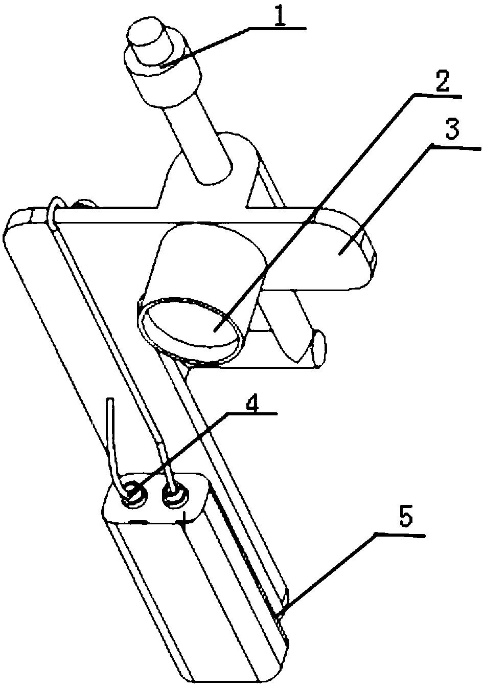 A device for checking and adjusting double-acting clutch and brake travel