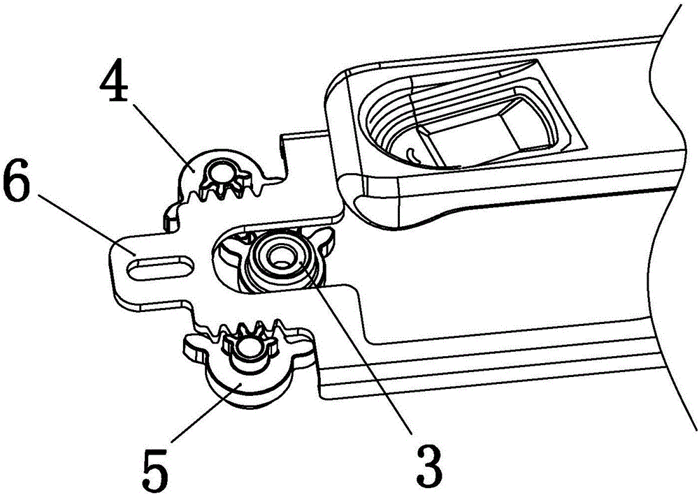 Bilaterally reversible push-pull transmission mechanism