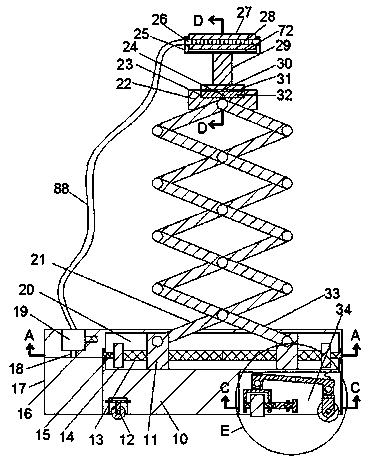 Automatic paint brushing device