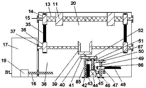 Automatic paint brushing device