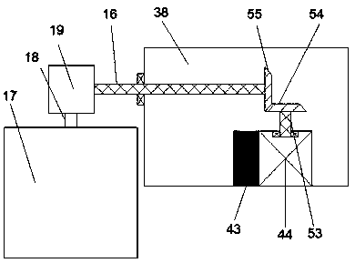 Automatic paint brushing device