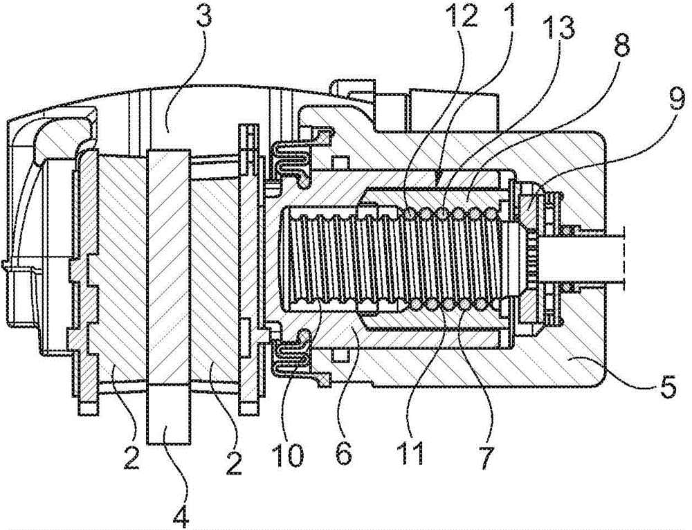 Ball screw drive, in particular for a locking brake of a motor vehicle