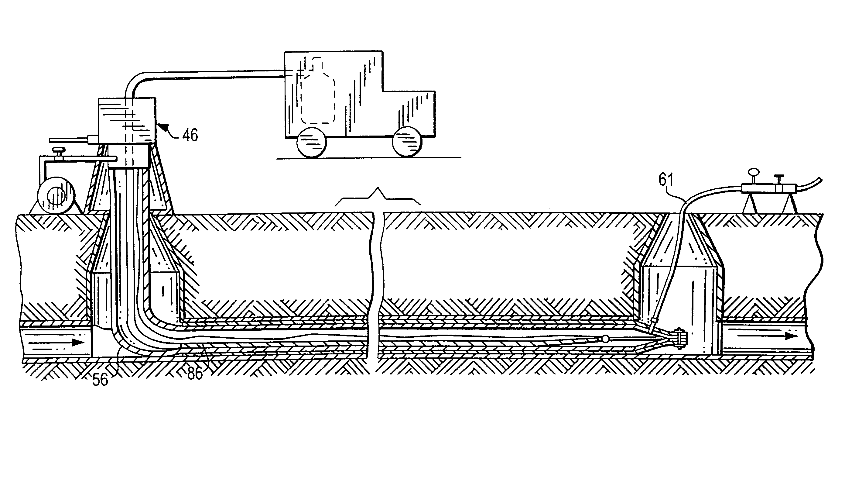 Exhaust and/or condensate port for cured in place liners and installation methods and apparatus