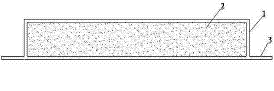 Outer wall vacuum inorganic foam insulation plate and manufacturing method thereof