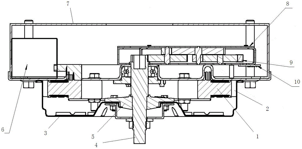 Power switch variable frequency driving mechanism and switch cabinet