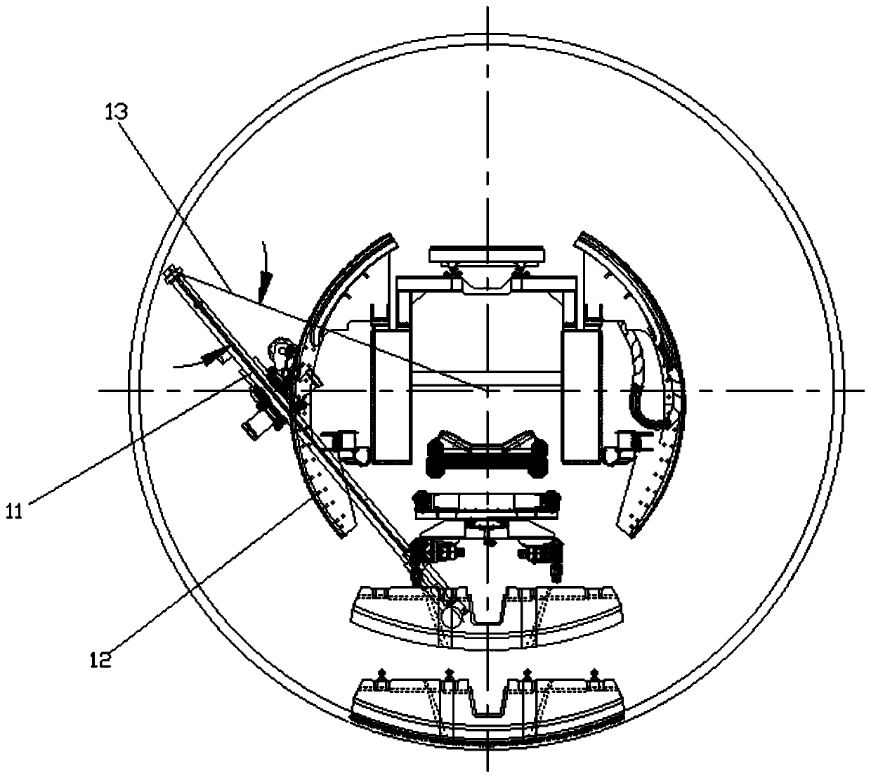 Multi-degree-of-freedom TBM jumbolter