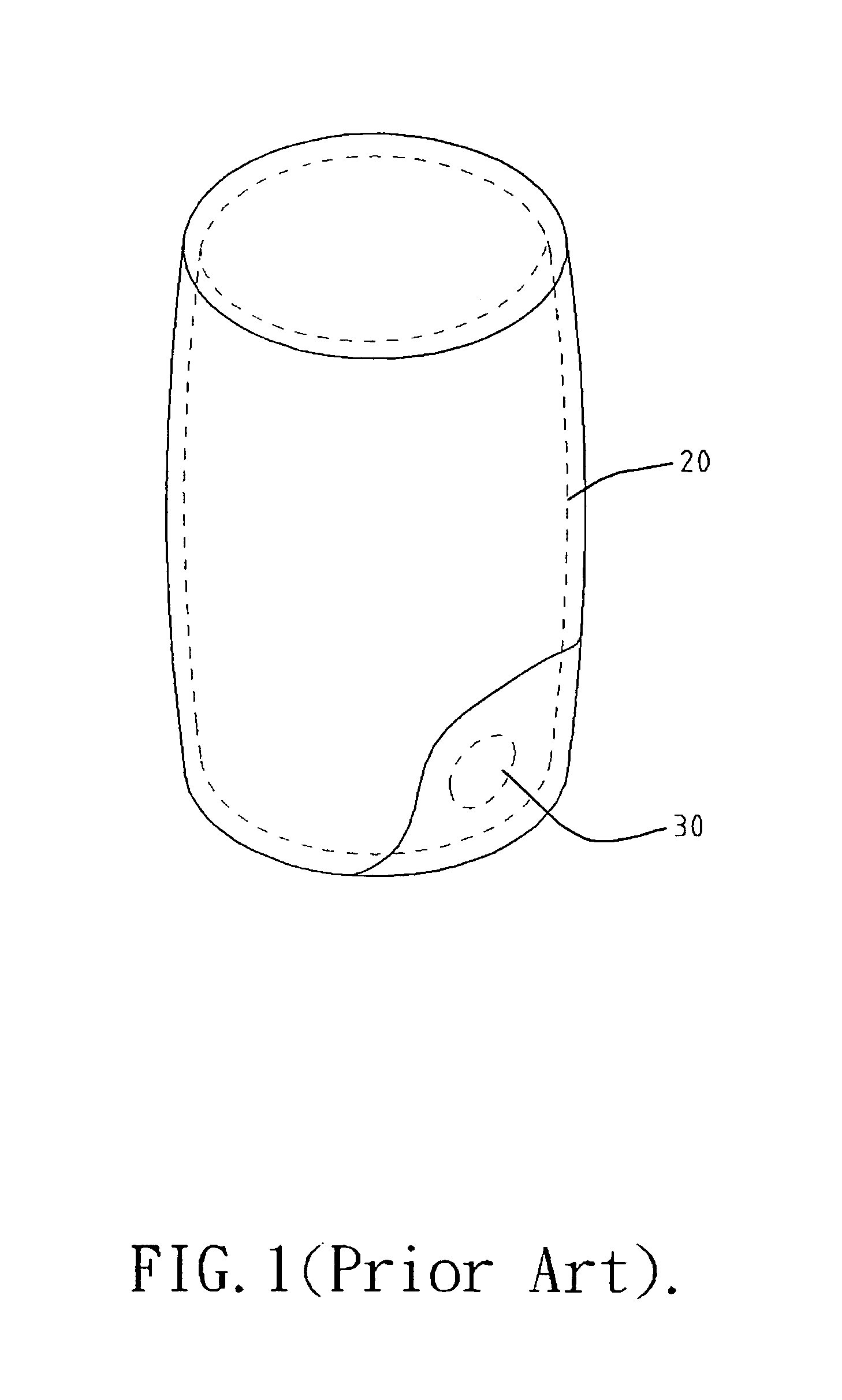 Inner bladder structure of punching bag