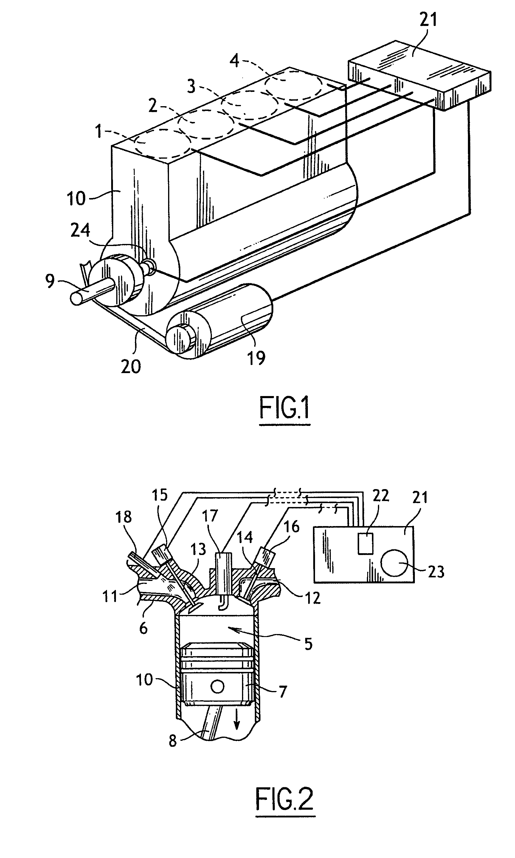 Method for managing a torque applied to an output shaft of a combustion engine when one combustion chamber is deactivated, and corresponding management system