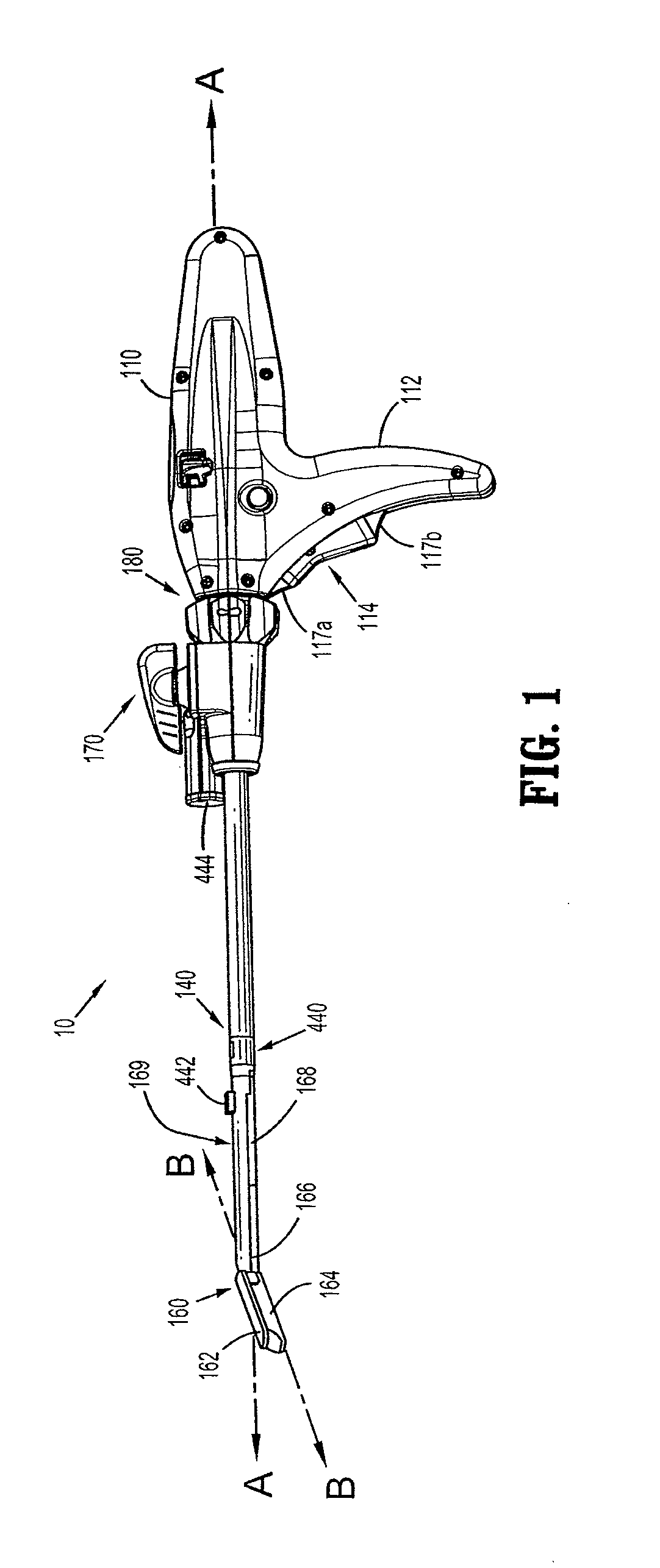 Internal backbone structural chassis for a surgical device